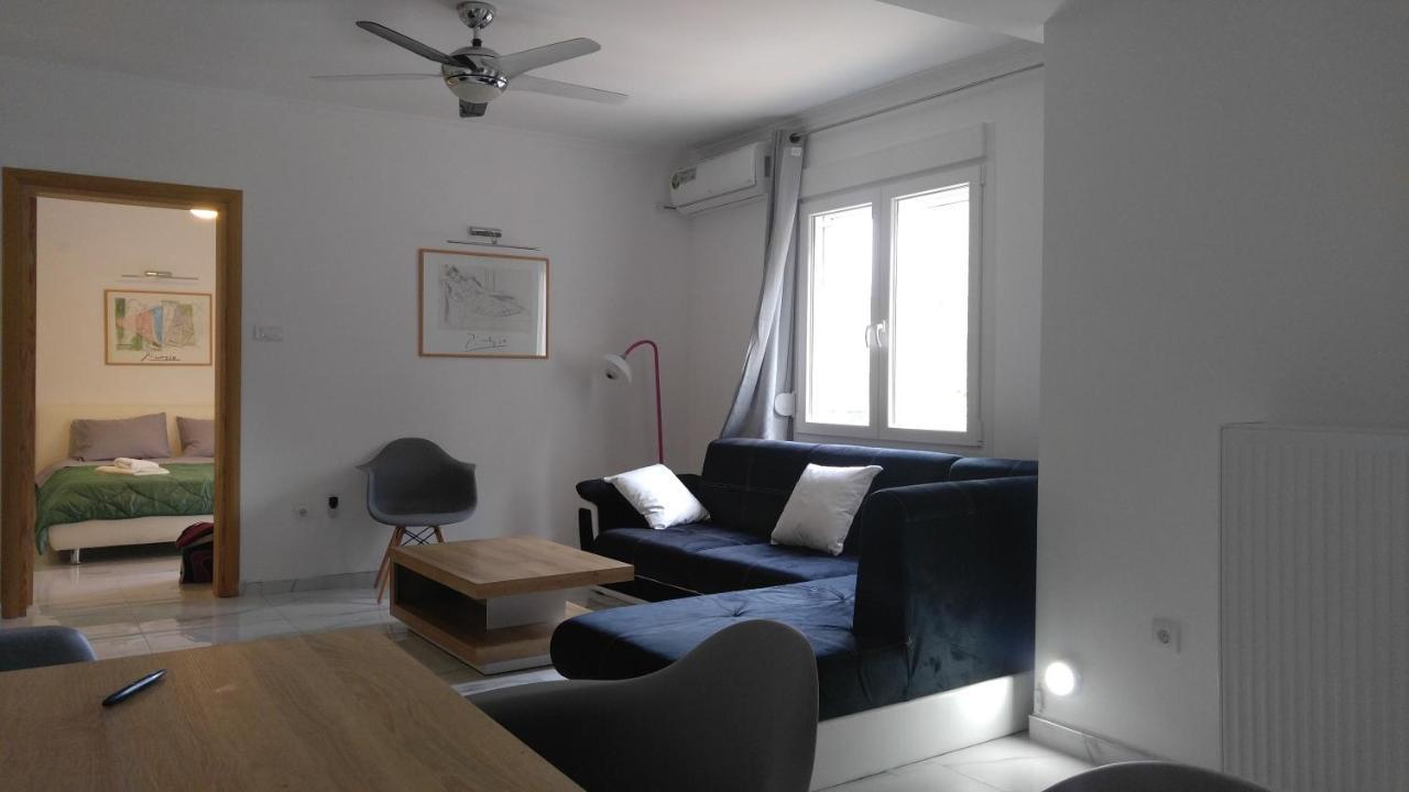New!90Sqm10Minairport2Bedrooms Солун Екстериор снимка